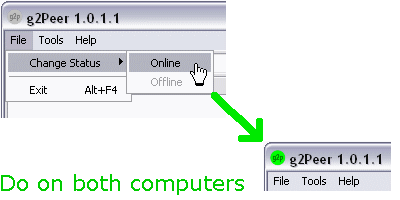 g2Peer - Share Files on Your PC Through Gmail