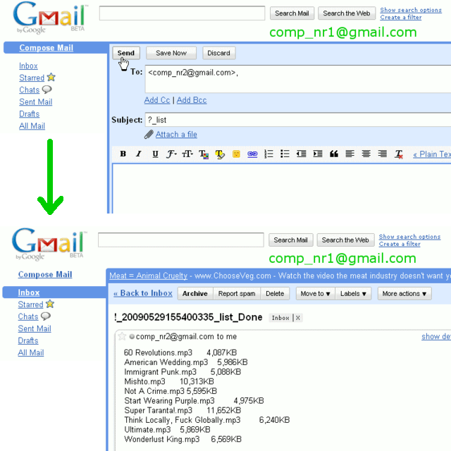 g2Peer - Share Files on Your PC Through Gmail