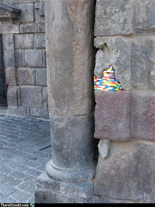 white trash repairs - Jan Vormann's Best Lego Installations 