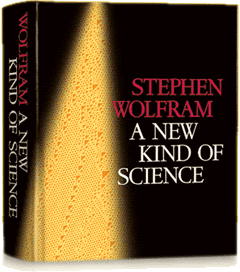 La couverture du livre A new kind of science