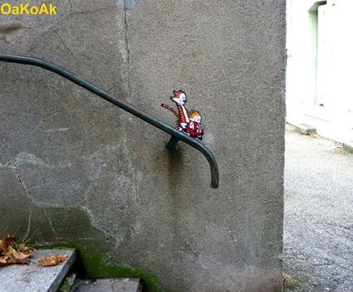 art rue007 Top 26 des photos du street art de OaKoAk