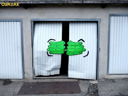 art rue017 Top 26 des photos du street art de OaKoAk