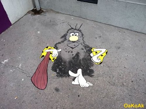 art rue019 Top 26 des photos du street art de OaKoAk