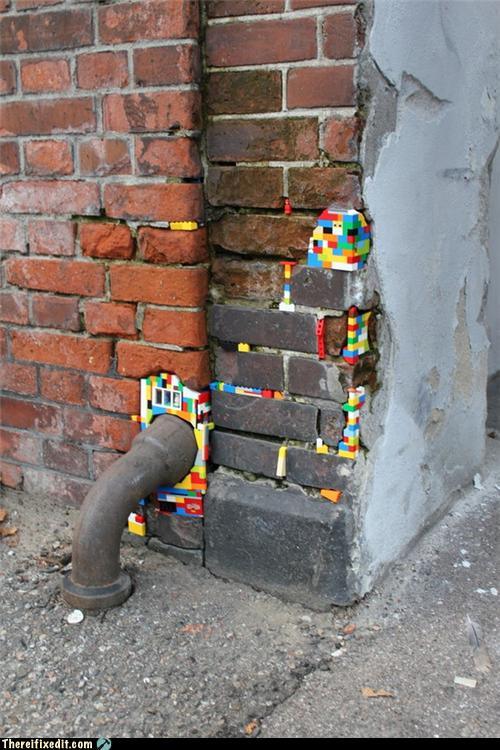 white trash repairs - Jan Vormann's Best Lego Installations 