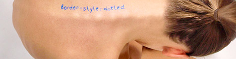 border style dotted