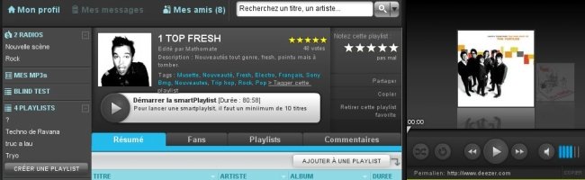 captuream8 Deezer, comment lire les chansons bloquées grisées des playlists