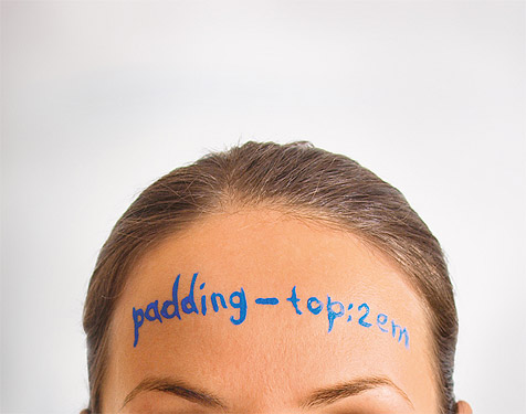 padding top