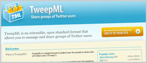 tweepml