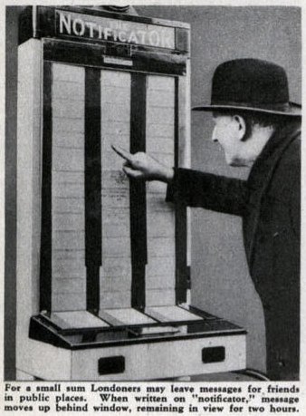 Le microblog en 1935