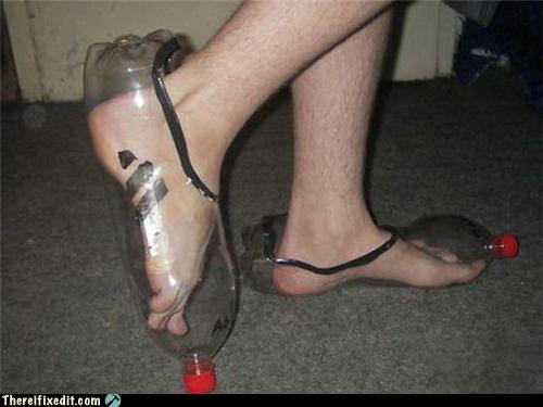 white trash repairs - The Boots Are Made For Drinking