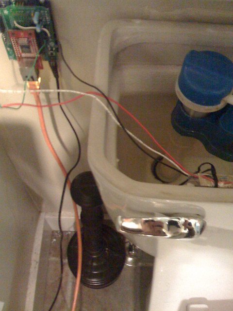 wiredup Les WC qui twittent !
