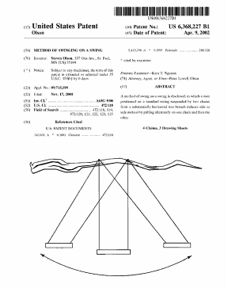 Swing patent