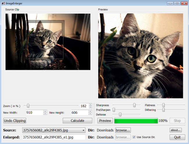 Capture 119 Agrandir une petite image sans perte de qualité