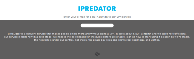 capture 8 Ipredator   La solution 100% anti Hadopi