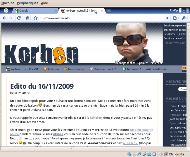 Capture-ChromeOS [en fonction] - Sun VirtualBox