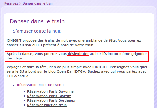 IDTGVdeshydrate Elu meilleur bug de lannée 2009