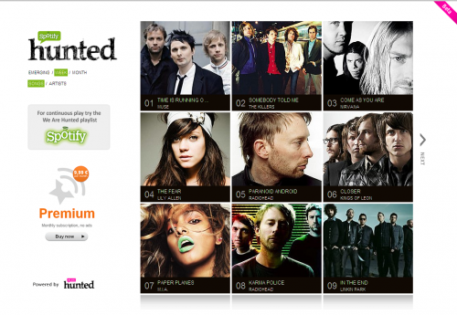 Spotify + We Are Hunted